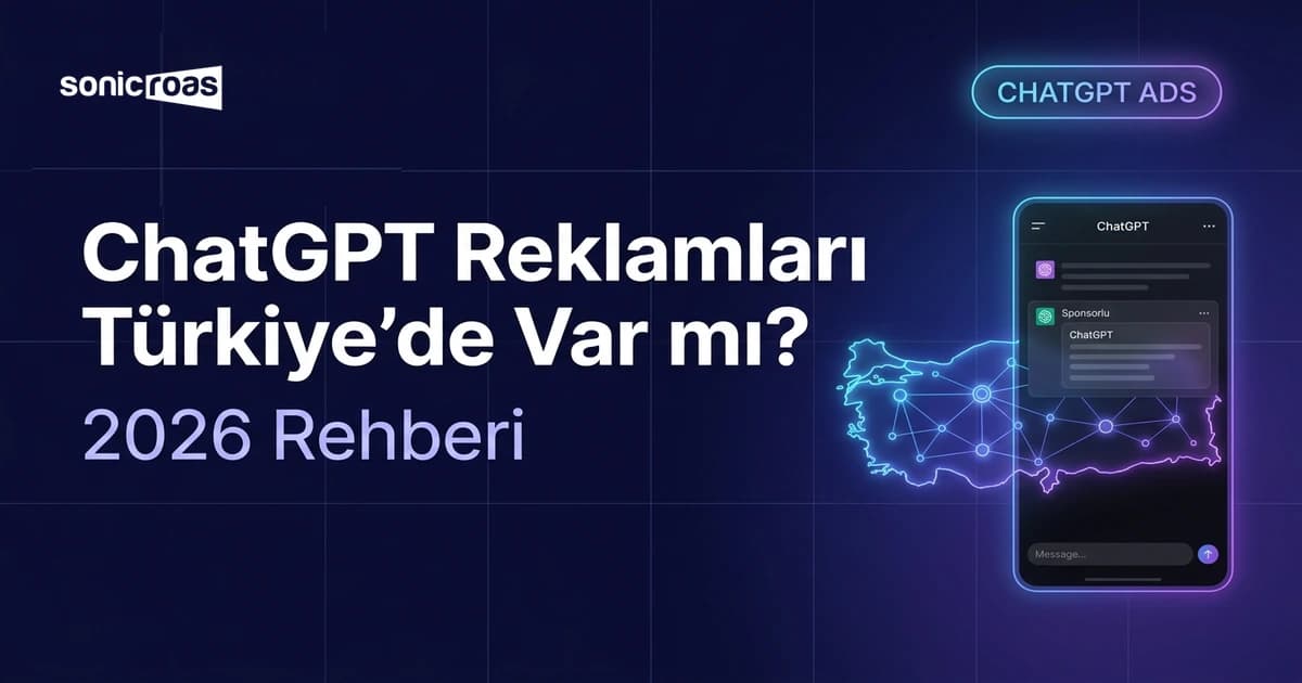 ChatGPT reklamlarının Türkiye’deki 2026 durumunu anlatan rehber kapak görseli