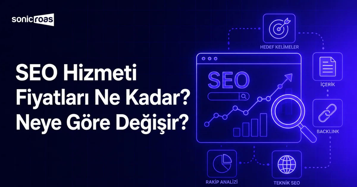 seo hizmeti fiyatlarını belirleyen faktörleri gösteren kapak görseli